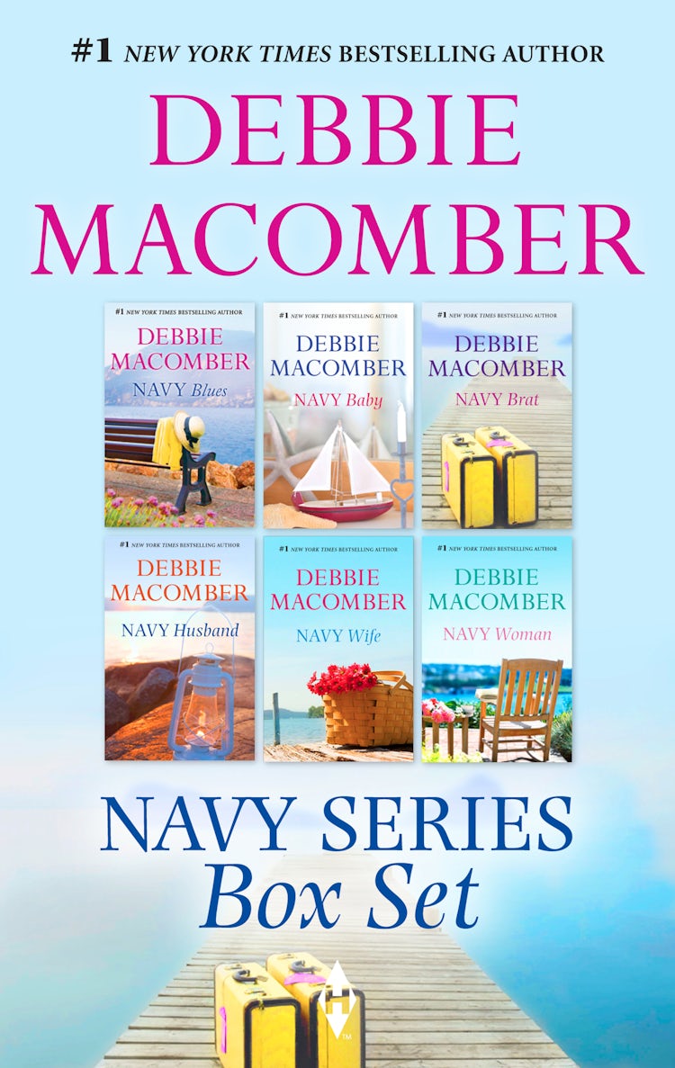 Cover image for Debbie Macomber's Navy Bundle/Navy Wife/Navy Blues/Navy Brat/Navy Woman/Navy Baby/Navy Husband, isbn: 9781488744013
