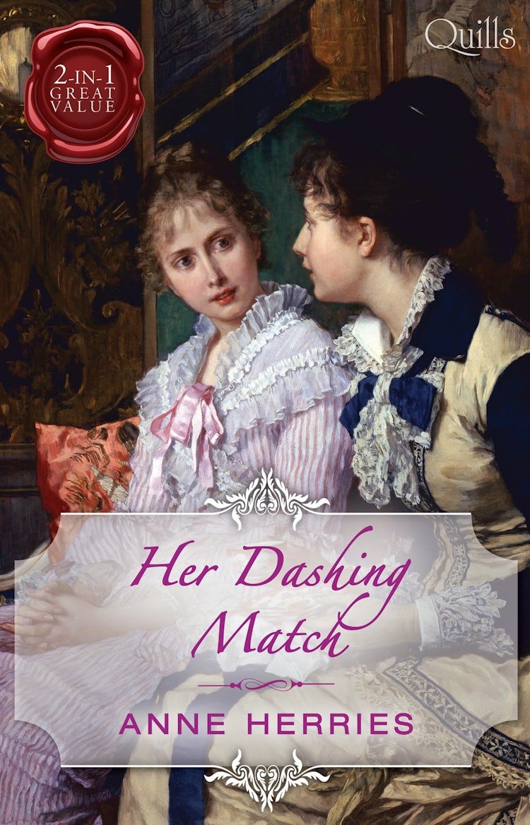 Cover image for Quills - Her Dashing Match/A Country Miss In Hanover Square/An Innocent Debutante In Hanover Square, isbn: 9781489211552