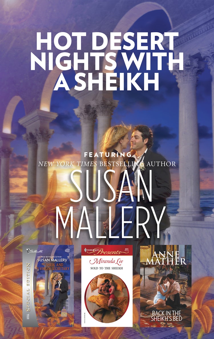Cover image for Hot Desert Nights With A Sheikh - 3 Book Box Set, isbn: 9781489217271