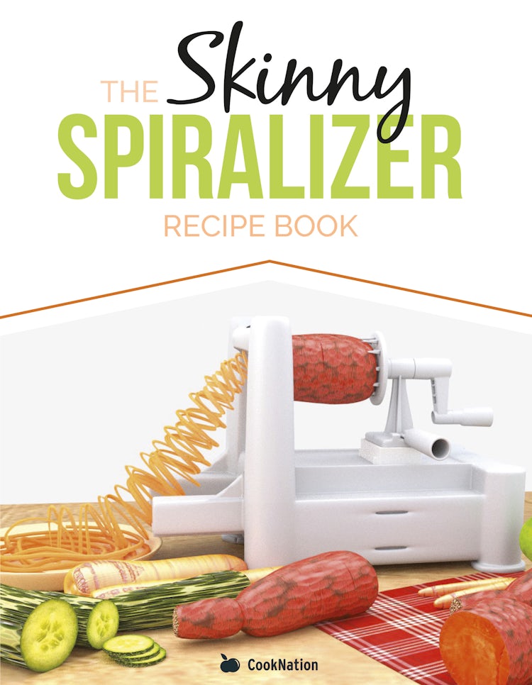 Cover image for The Skinny Spiralizer Recipe Book, isbn: 9781489219824