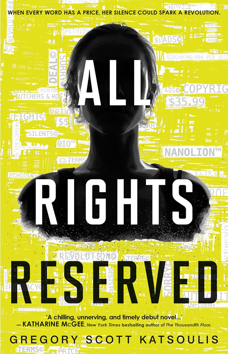 Cover image for All Rights Reserved - A Fresh, Smart Young Adult Dystopian Novel, isbn: 9781489242143