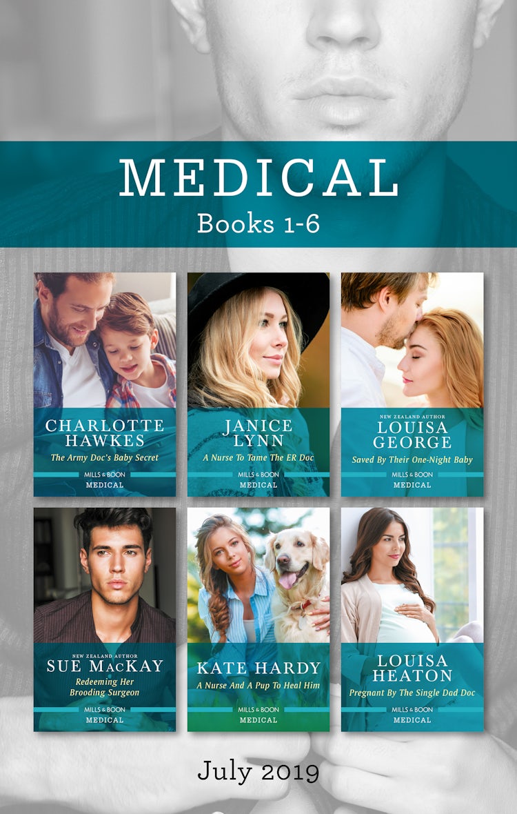 Cover image for The Army Doc's Baby Secret/A Nurse to Tame the ER Doc/Saved by Their One-Night Baby/Redeeming Her Brooding Surgeon/A Nurse and a Pup to Heal, isbn: 9781489289056