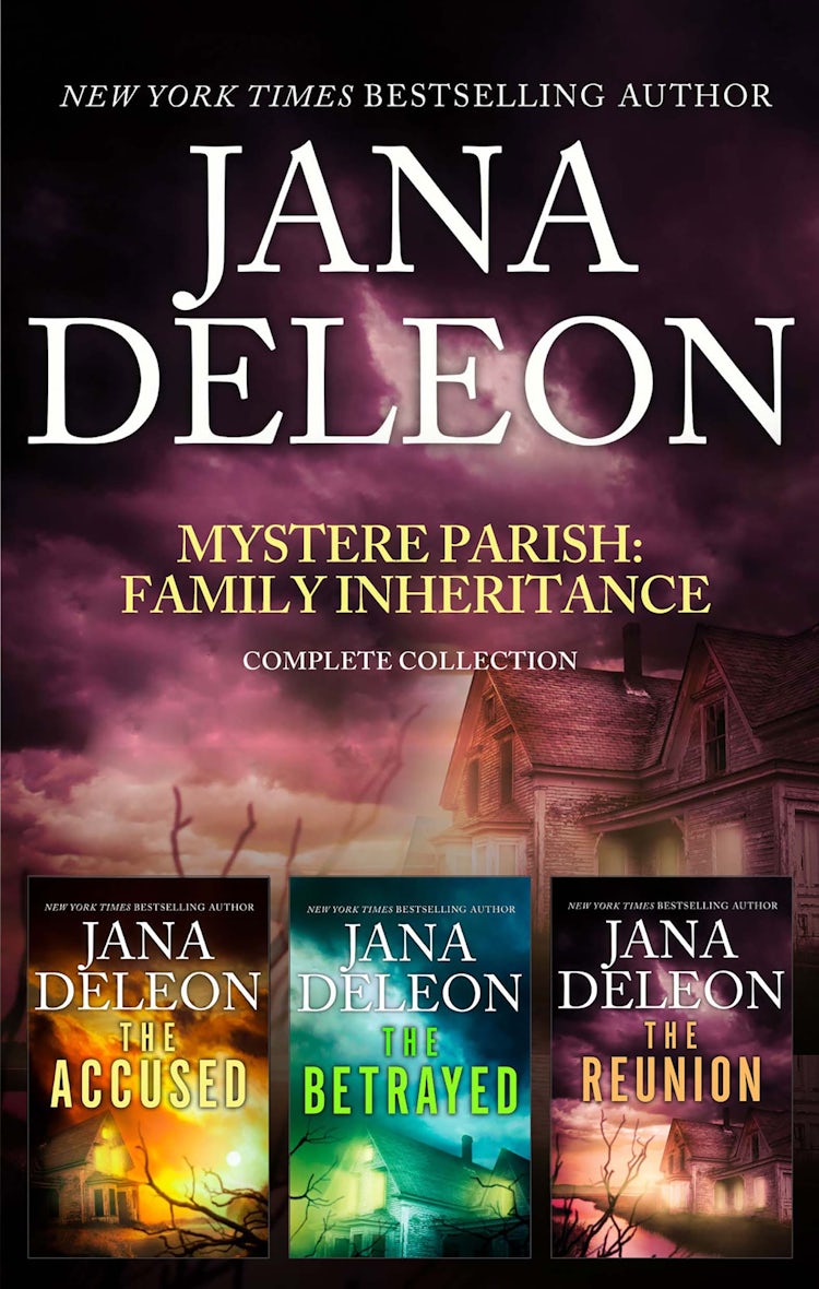 Cover image for Mystere Parish - Family Inheritance Complete Collection/The Accused/The Betrayed/The Reunion, isbn: 9781489290465