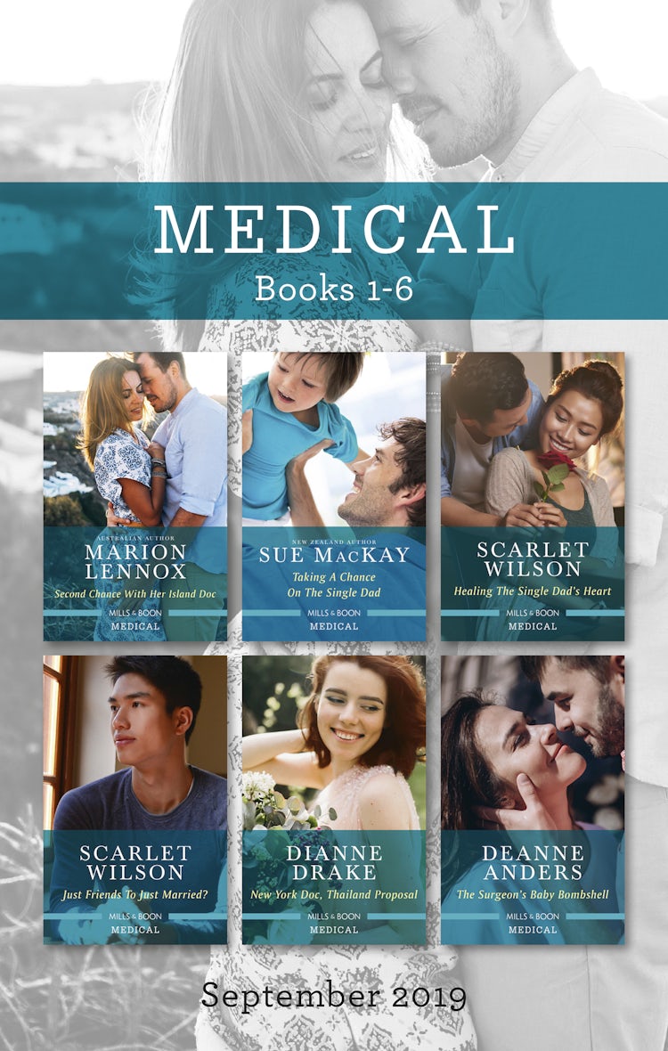 Cover image for Second Chance with Her Island Doc/Taking a Chance on the Single Dad/Healing the Single Dad's Heart/Just Friends to Just Married?/New Yor, isbn: 9781489292124