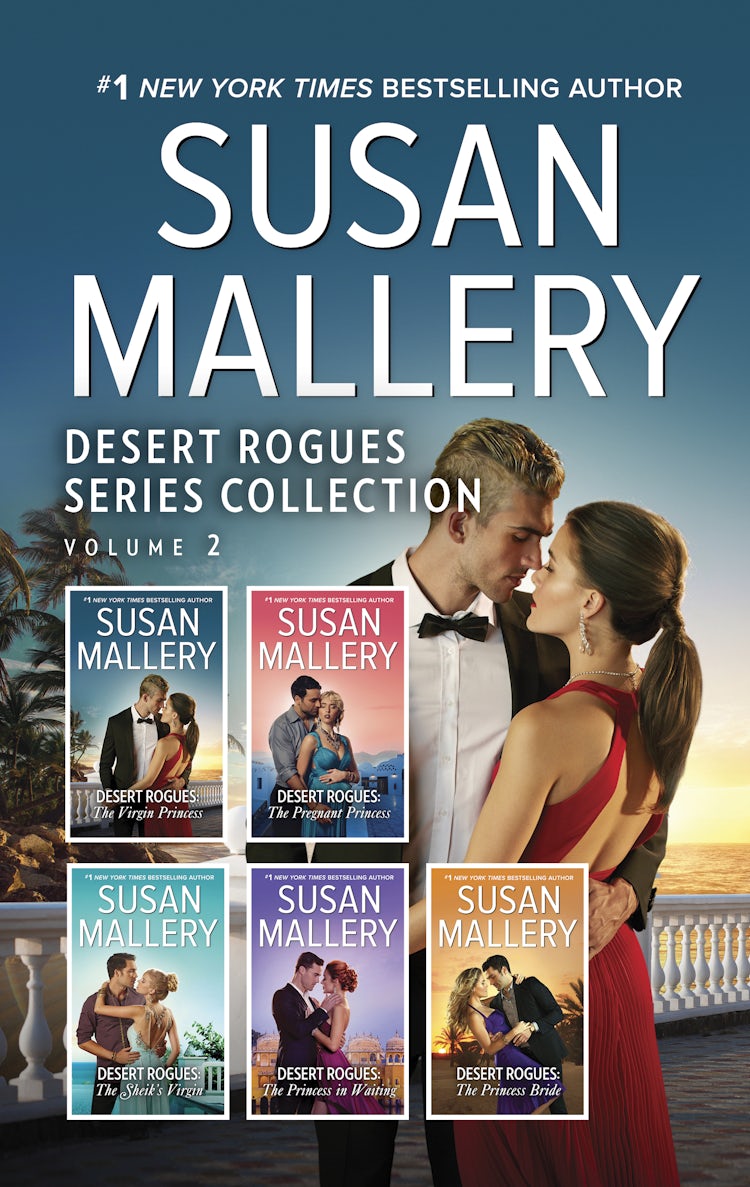 Cover image for Desert Rogues Series Collection Volume 2/The Virgin Princess/The Pregnant Princess/The Sheik's Virgin/The Princess in Waiting/The Princes, isbn: 9781489292926