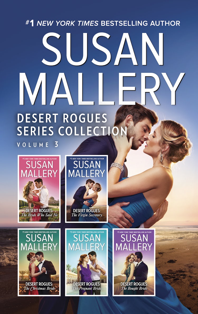 Cover image for Desert Rogues Series Collection Volume 3/The Bride Who Said No/The Virgin Secretary/The Christmas Bride/The Pregnant Bride/The Bought Bride, isbn: 9781489292933