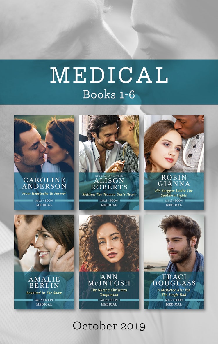 Cover image for From Heartache to Forever/Melting the Trauma Doc's Heart/His Surgeon Under the Southern Lights/Reunited in the Snow/The Nurse's Christmas Tem, isbn: 9781489293510