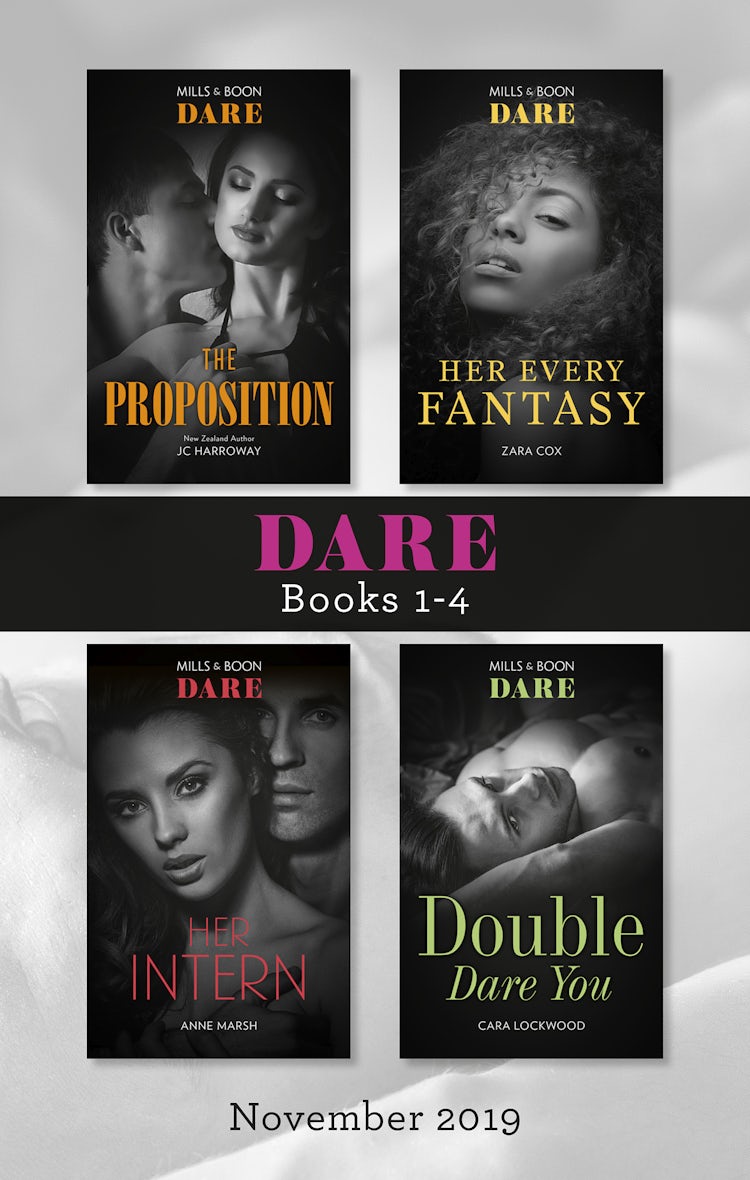 Cover image for Dare Box Set Nov 2019/The Proposition/Her Every Fantasy/Her Intern/Double Dare You, isbn: 9781489296009