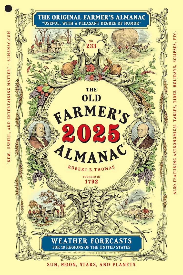 Cover image for The 2025 Old Farmer's Almanac, isbn: 9781571989963