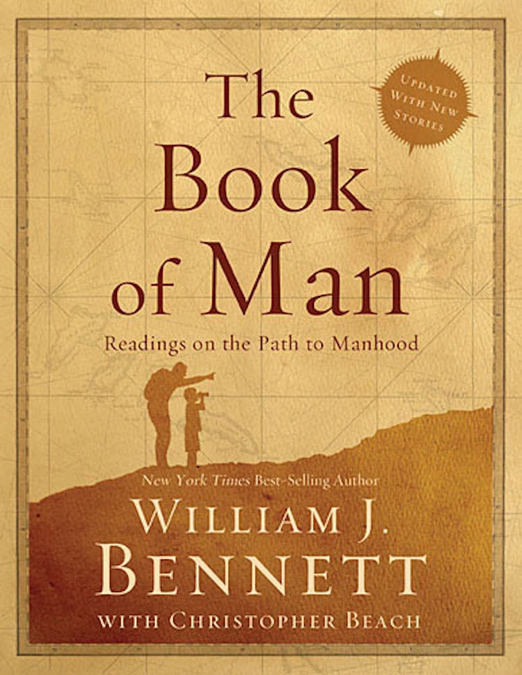 Cover image for The Book of Man: Readings on the Path to Manhood, isbn: 9781595555397