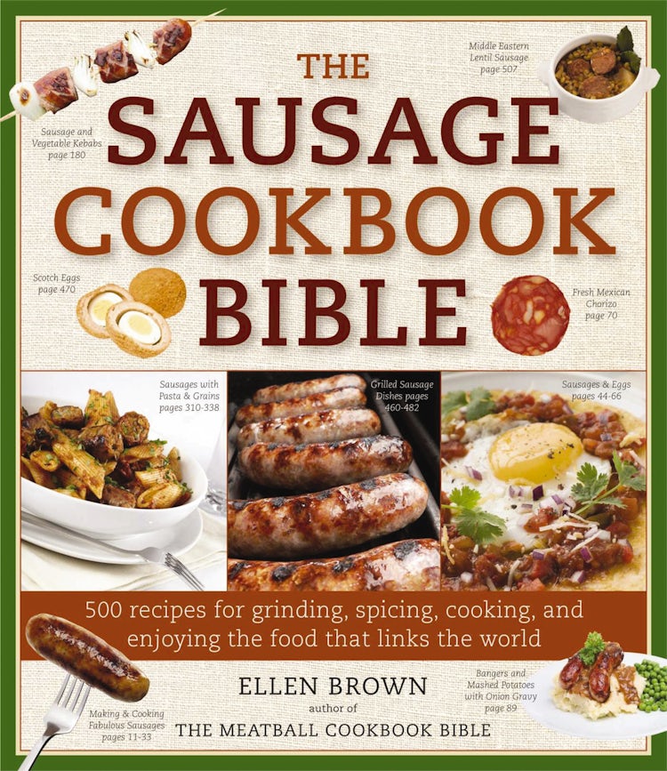 Cover image for Sausage Cookbook Bible, isbn: 9781604331875