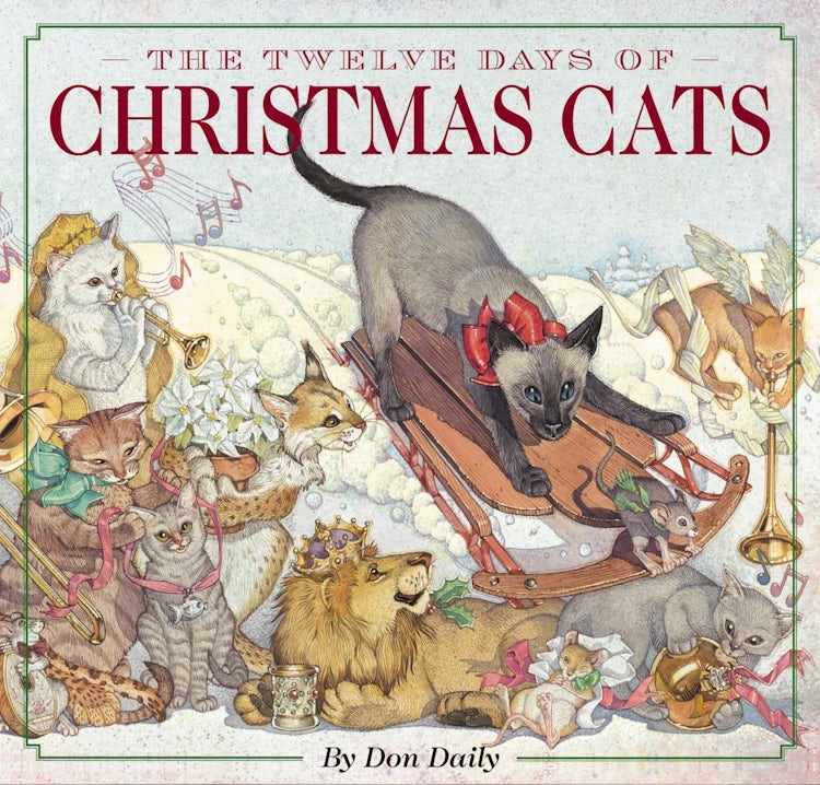 Cover image for The Twelve Days of Christmas Cats: The Classic Edition, isbn: 9781604334951