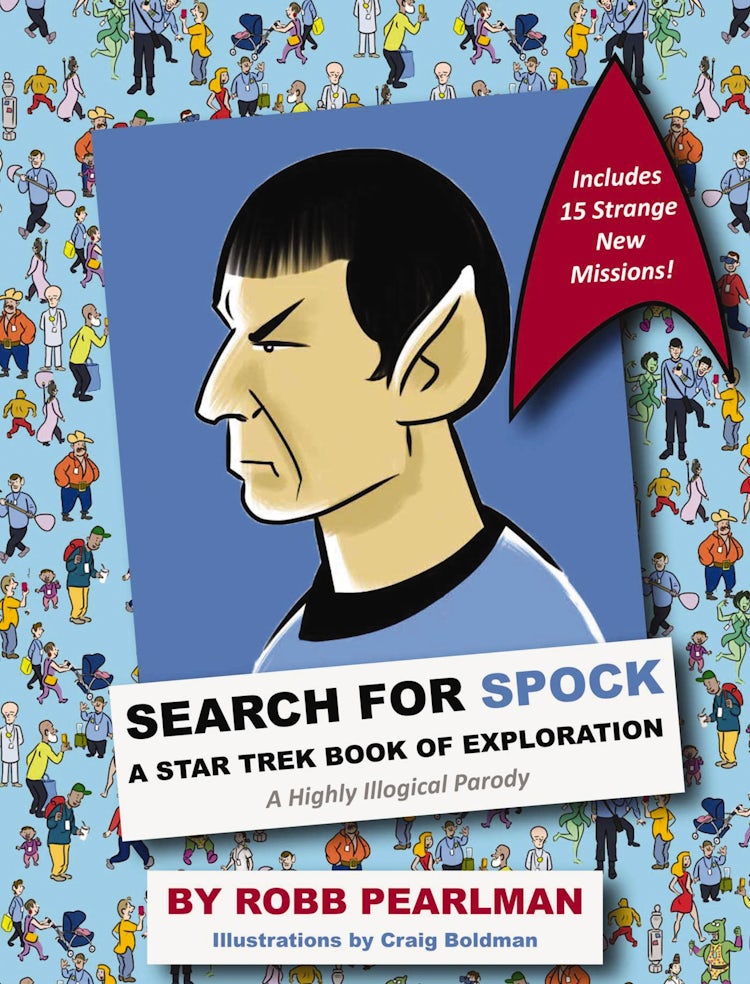 Cover image for Search for Spock : A Star Trek Book of Exploration: A Highly Illogical Search and Find Parody, isbn: 9781604337341