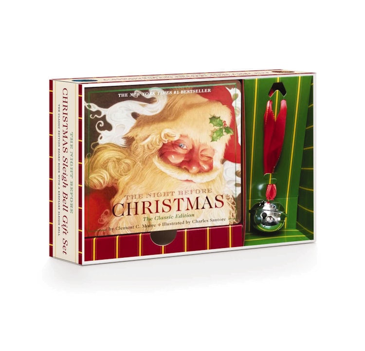 Cover image for The Night Before Christmas Sleigh Bell Gift Set: The Classic Edition Board Book with a Keepsake Sleigh Bell, isbn: 9781604338782
