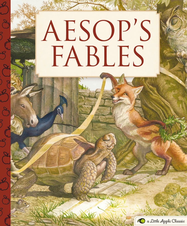 Cover image for Aesop's Fables: A Little Apple Classic, isbn: 9781604339239