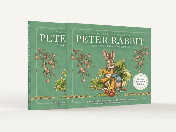 Cover image for Classic Tale of Peter Rabbit Classic Heirloom Edition: The Classic Edition Hardcover with Slipcase and Ribbon Marker, isbn: 9781646430536