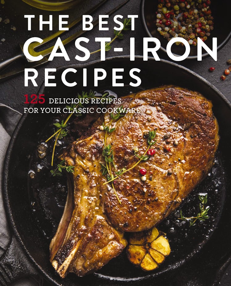 Cover image for Best Cast Iron Cookbook: 125 Delicious Recipes for Your Cast-Iron Cookware, isbn: 9781646430826