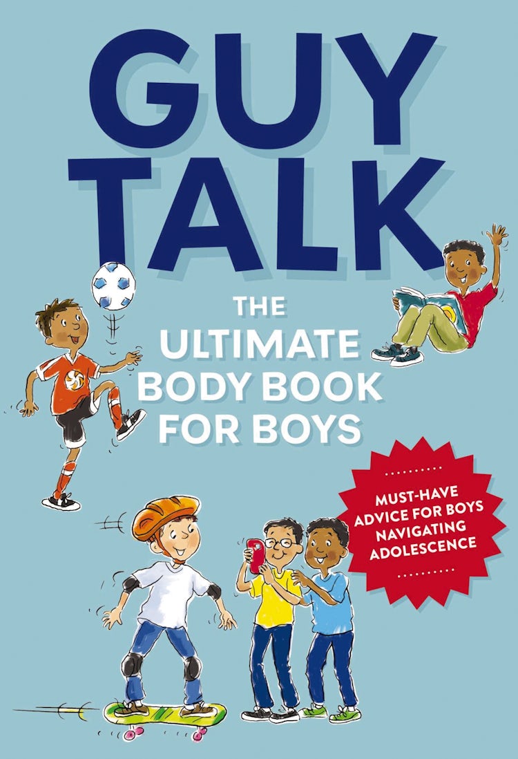 Cover image for Guy Talk: The Ultimate Boy's Body Book with Stuff Guys Need to Know while Growing Up Great!, isbn: 9781646430840