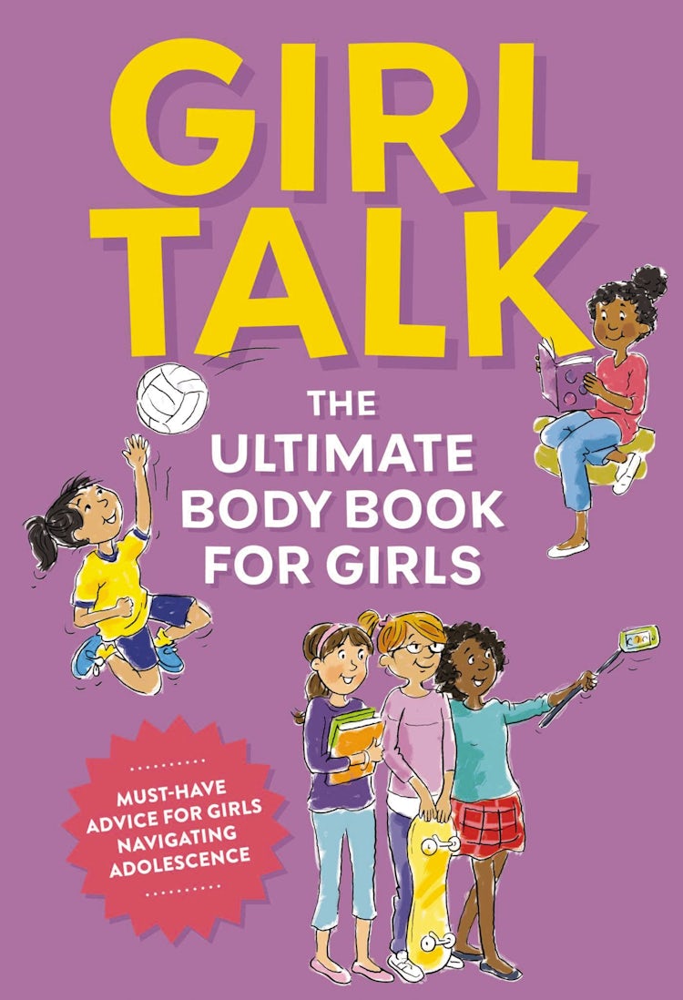 Cover image for Girl Talk: The Ultimate Body & Puberty Book for Girls!, isbn: 9781646430857