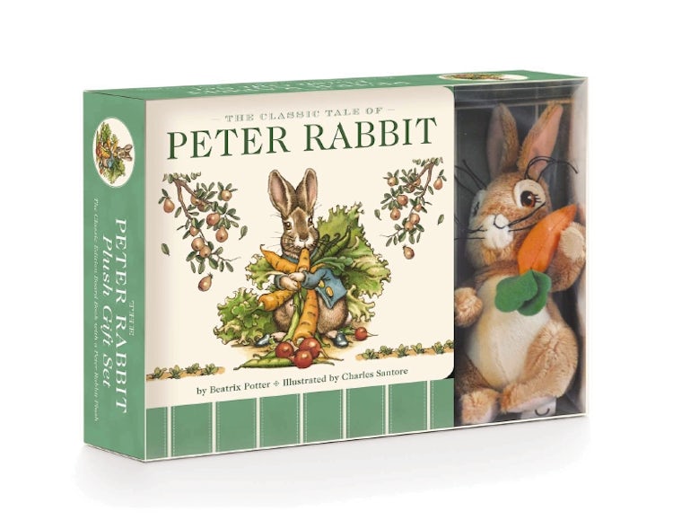 Cover image for Peter Rabbit Plush Gift Set  the Revised Edition: Includes The Classic Edition Board Book + Plush Stuffed Animal Toy Rabbit Gift Set, isbn: 9781646432325