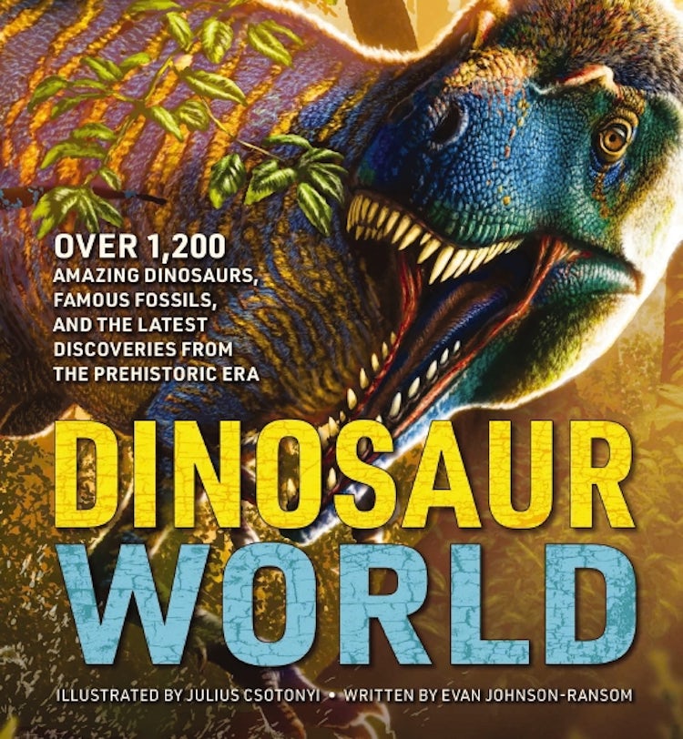 Cover image for Dinosaur World: Over 1,200 Amazing Dinosaurs, Famous Fossils, And The Latest Discoveries From The Prehistoric Era, isbn: 9781646433162