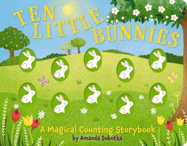 Cover image for Ten Little Bunnies: A Magical Counting Storybook, isbn: 9781646433537