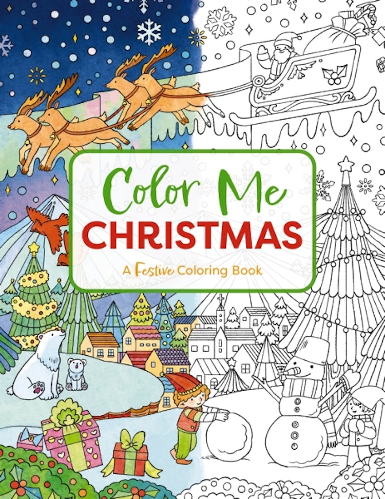 Cover image for Color Me Christmas: A Festive Adult Coloring Book, isbn: 9781646434428