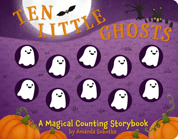 Cover image for Ten Little Ghosts: A Magical Counting Storybook, isbn: 9781646434541
