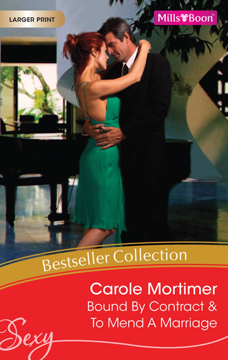 Cover image for Bound By Contract/To Mend A Marriage, isbn: 9781742788593