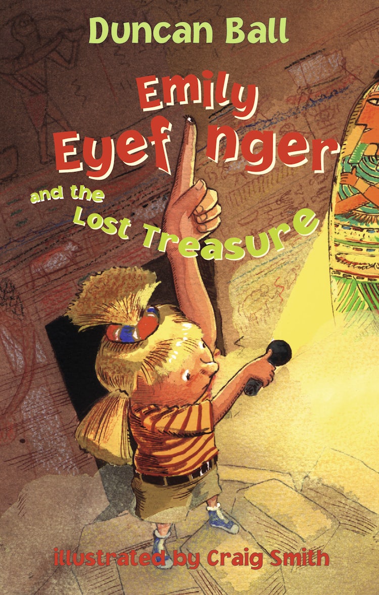 Cover image for Emily Eyefinger and the Lost Treasure (Emily Eyefinger, #3), isbn: 9781743095751