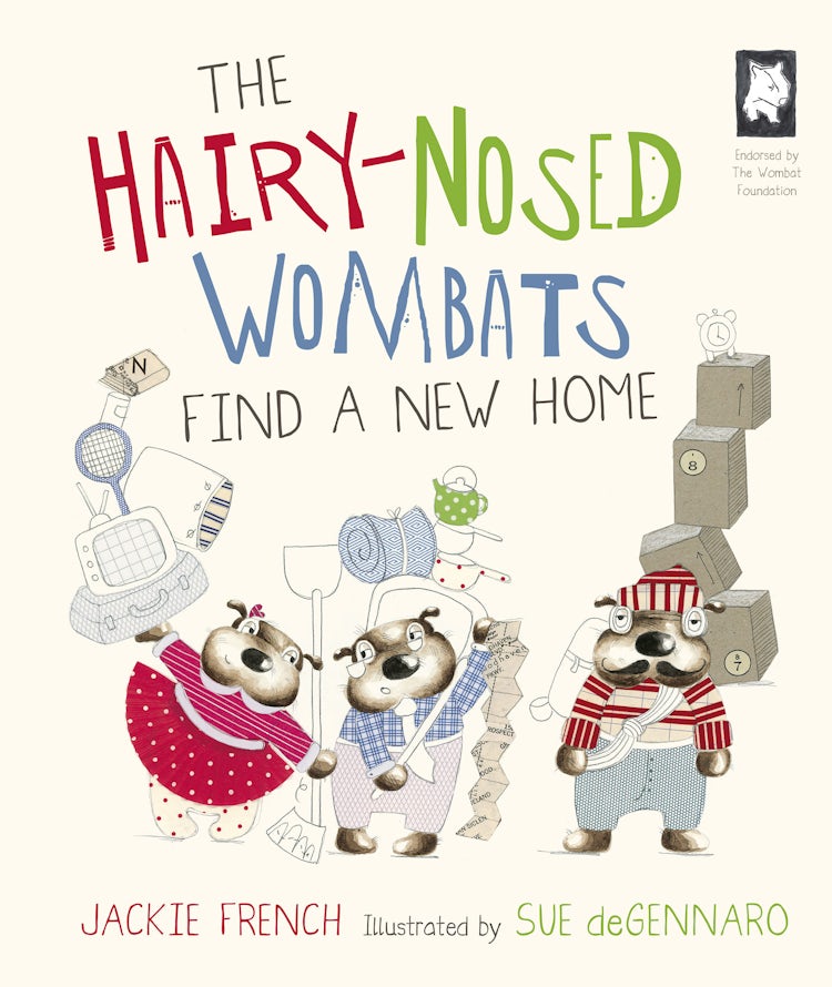 Cover image for The Hairy-Nosed Wombats Find a New Home, isbn: 9781743096482