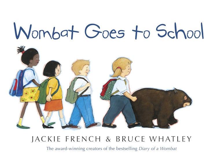 Cover image for Wombat Goes to School, isbn: 9781743096499