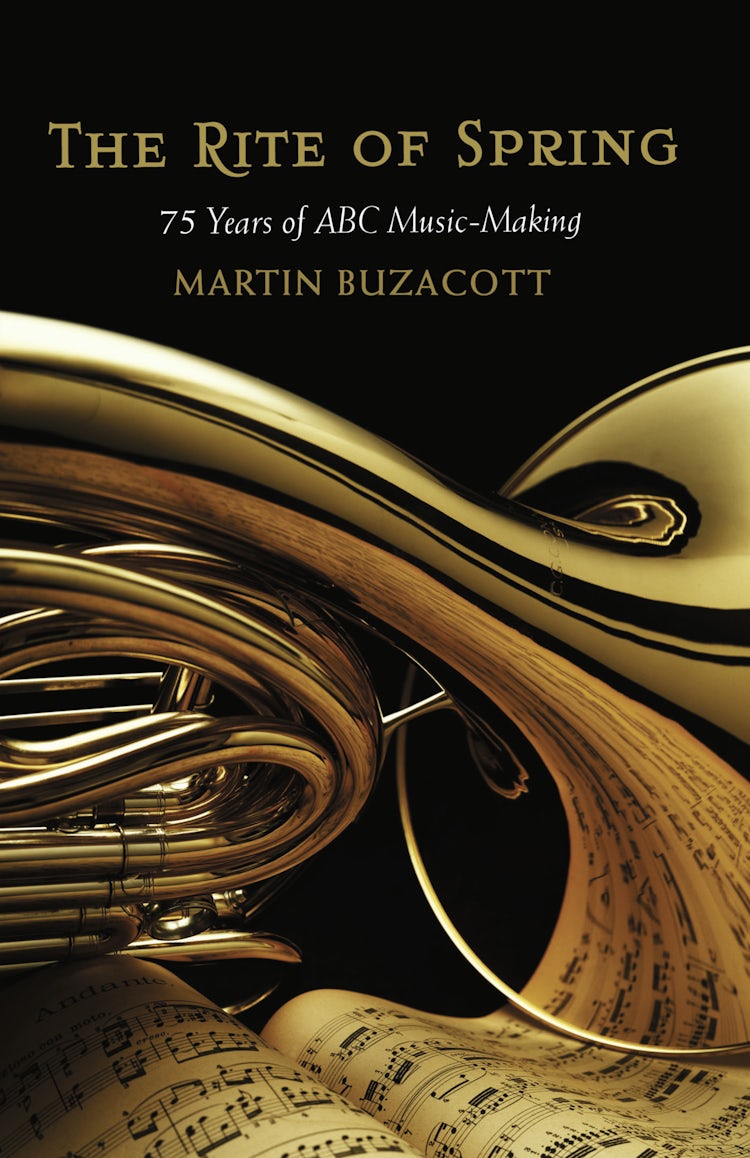 Cover image for Rite of Spring: 75 Years of ABC Music-Making, isbn: 9781743098615