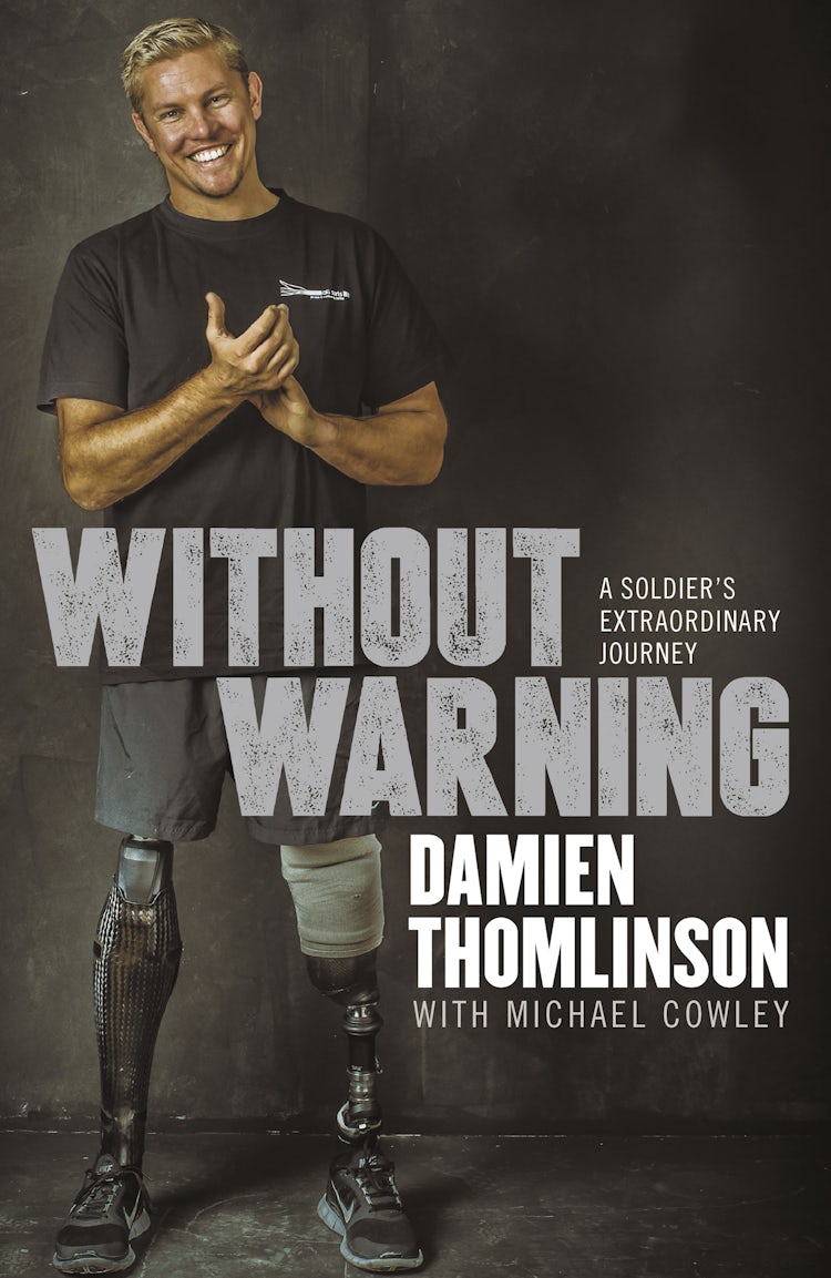 Cover image for Without Warning: a Soldier's Extraordinary Journey, isbn: 9781743099803