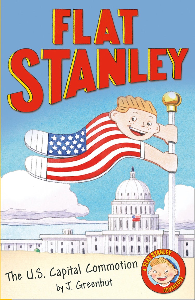 Cover image for Jeff Brown's Flat Stanley: The US Capital Commotion (Flat Stanley), isbn: 9781780315072