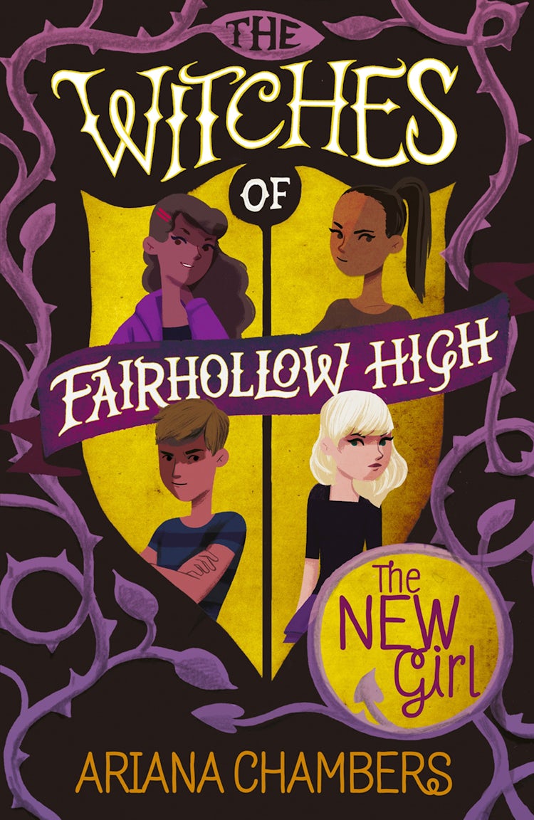 Cover image for The New Girl (The Witches of Fairhollow High), isbn: 9781780316987
