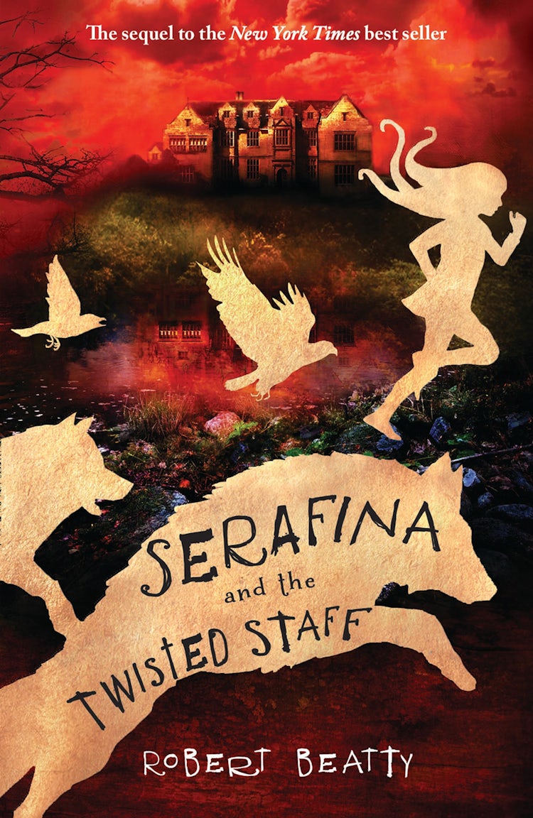 Cover image for Serafina and the Twisted Staff (The Serafina Series), isbn: 9781780317557