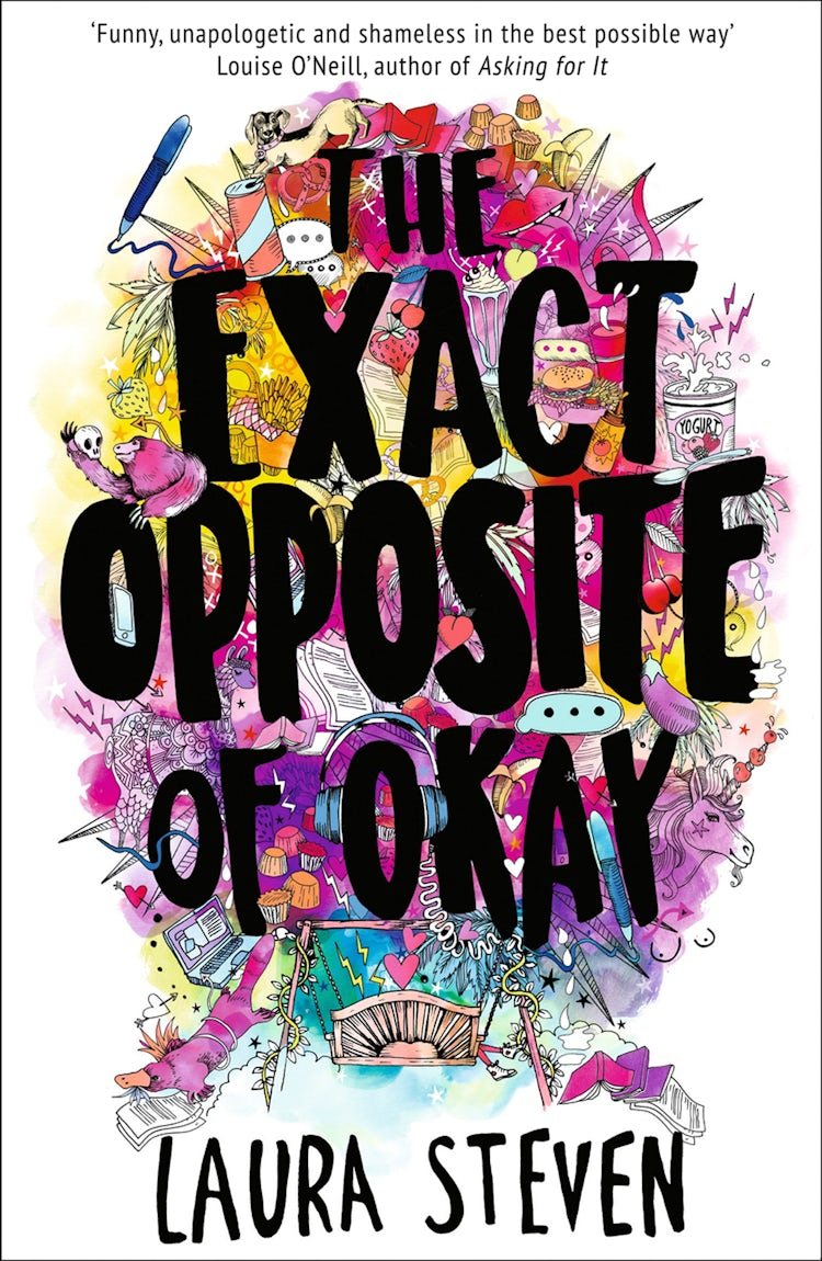 Cover image for The Exact Opposite of Okay (Izzy O’Neill), isbn: 9781780318233
