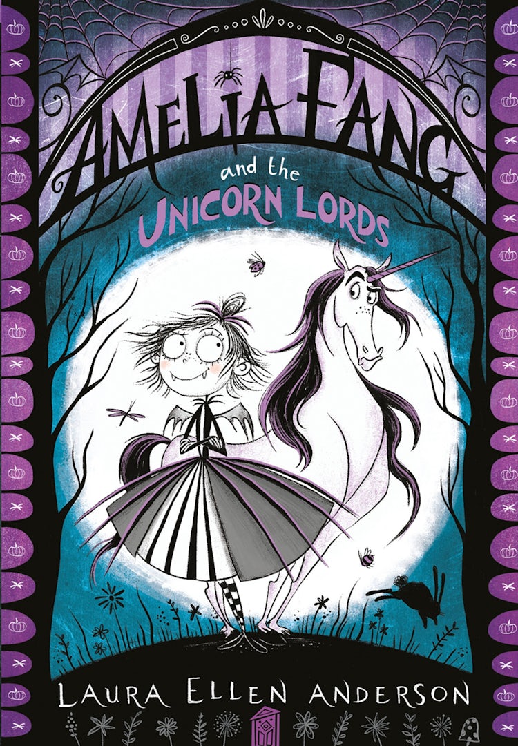 Cover image for Amelia Fang and the Unicorn Lords (The Amelia Fang Series), isbn: 9781780318721