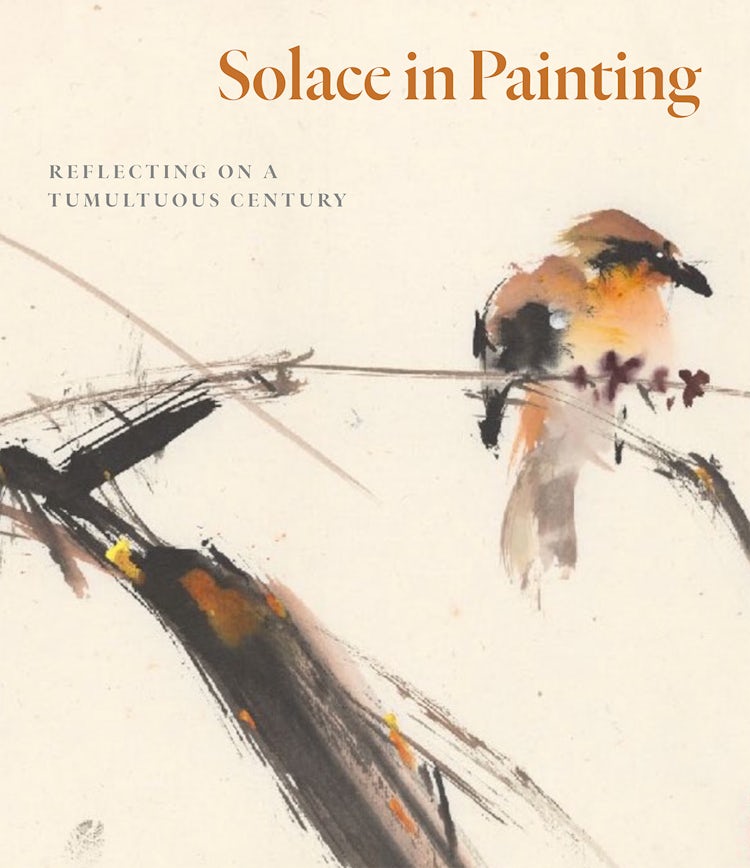 Cover image for Solace In Painting: Reflecting on a Tumultuous Century, isbn: 9781785515972
