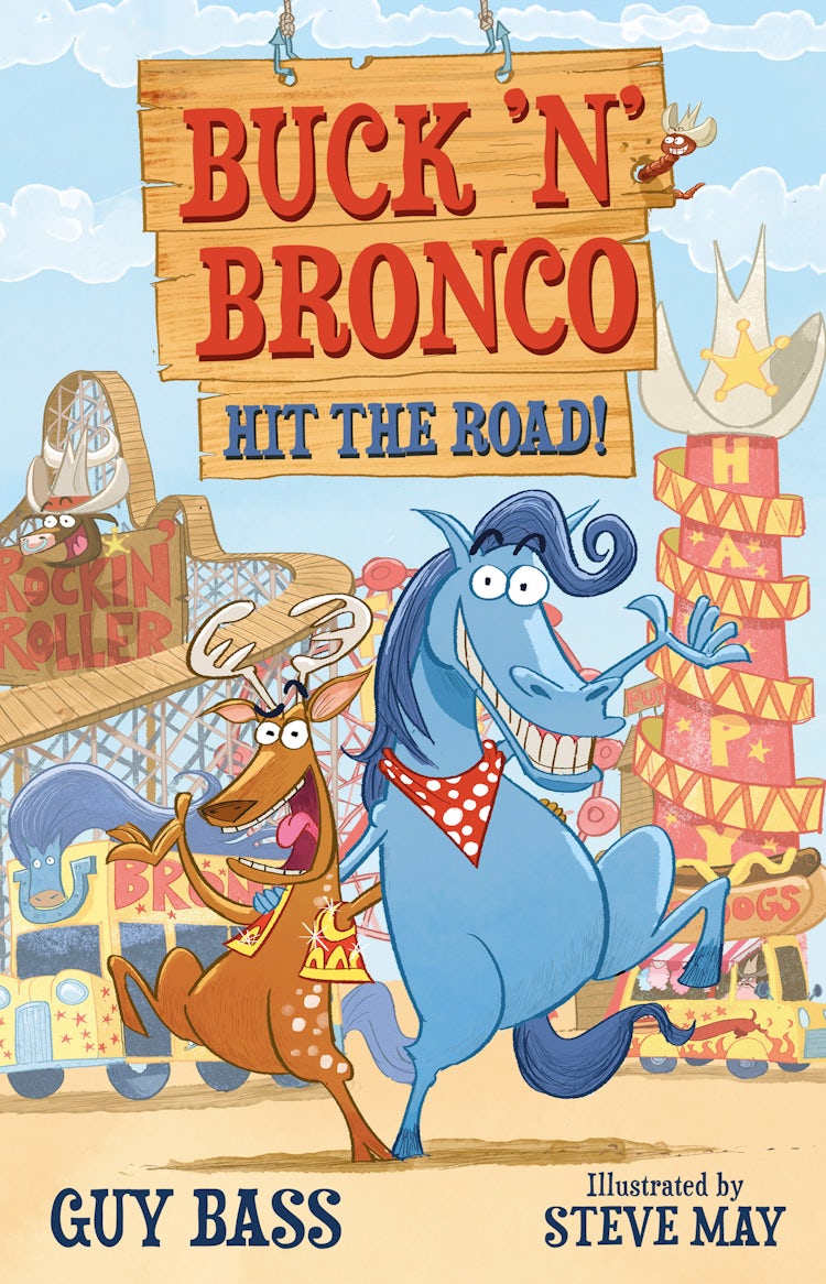 Cover image for Buck 'n' Bronco: Hit the Road, isbn: 9781800900431