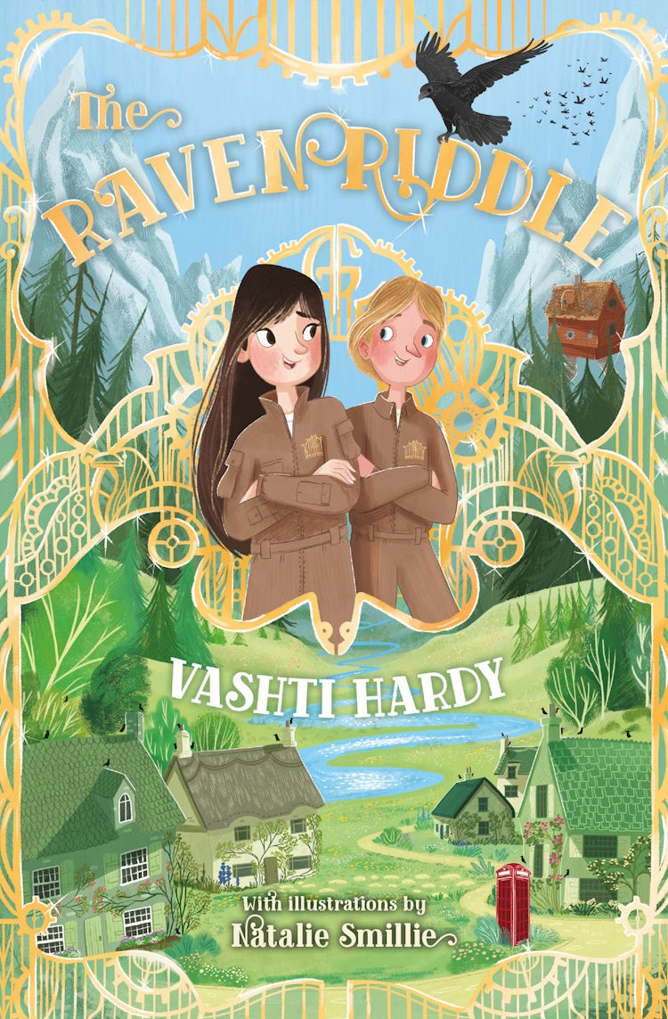 Cover image for Raven Riddle: The Griffin Gate #3, isbn: 9781800900486