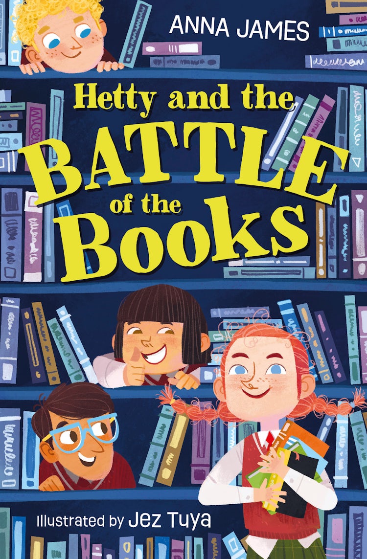 Cover image for Hetty And The Battle Of The Books, isbn: 9781800900998