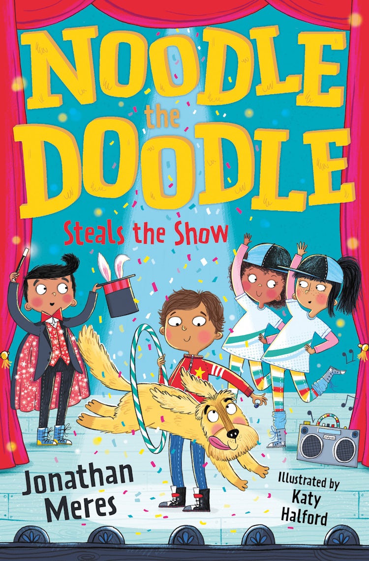Cover image for Noodle the Doodle (2) – Noodle the Doodle Steals the Show, isbn: 9781800901025