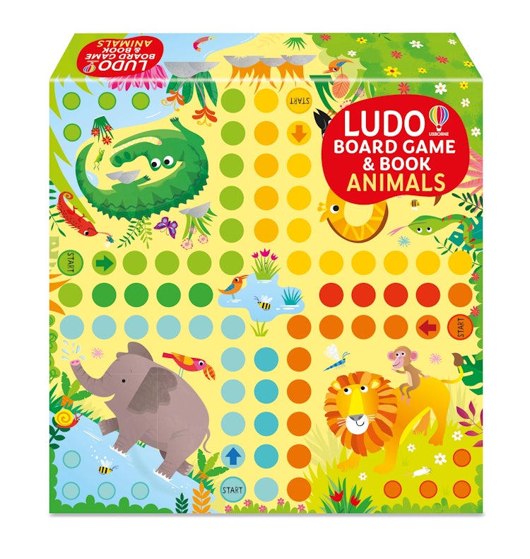 Cover image for Ludo Board Game Animals, isbn: 9781801310116