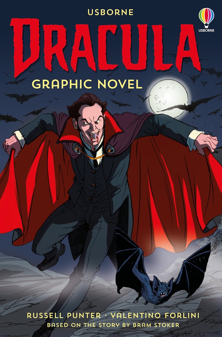 Cover image for Usborne Graphic Novel: Dracula, isbn: 9781801310291