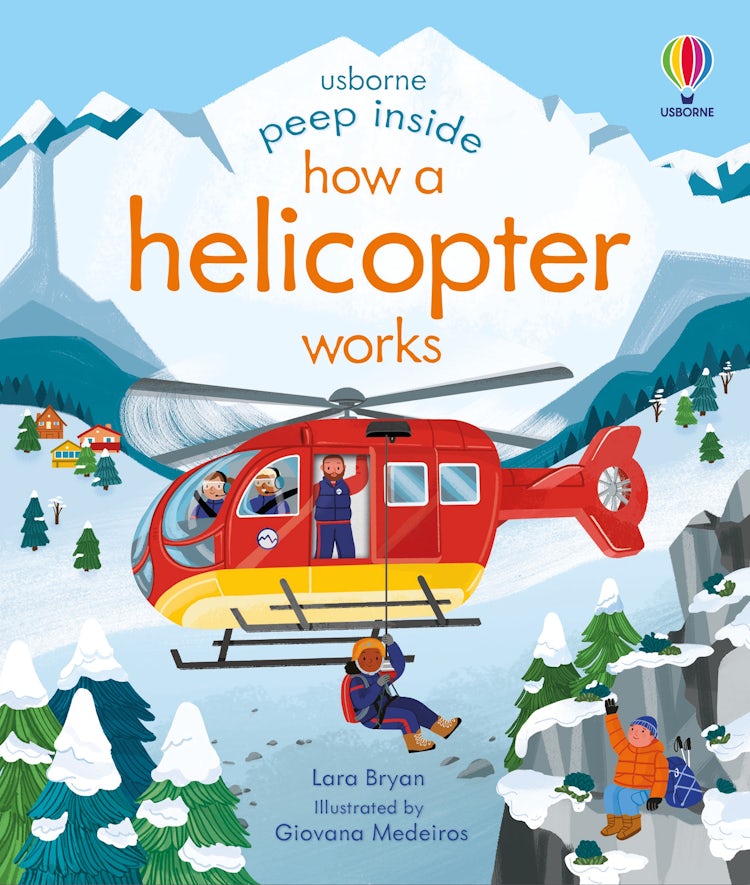 Cover image for Peep Inside How a Helicopter Works, isbn: 9781801311816