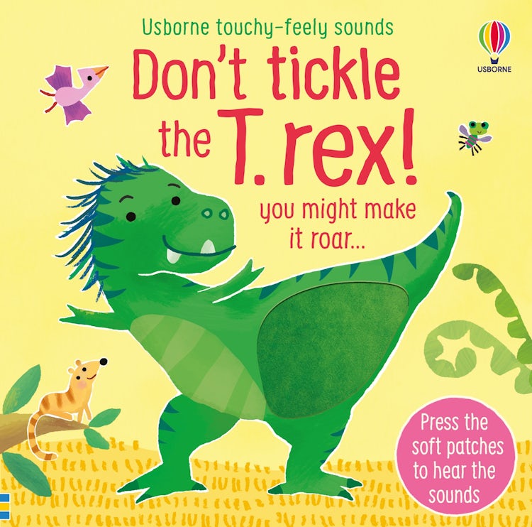 Cover image for Don't Tickle the T-Rex!, isbn: 9781801313216