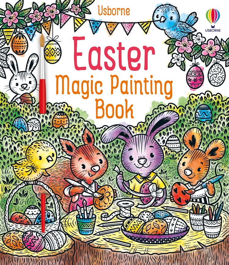 Cover image for Easter Magic Painting Book, isbn: 9781801313612