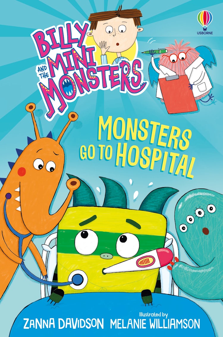 Cover image for Billy and the Mini Monsters (13) - Monsters Go to Hospital, isbn: 9781801314978